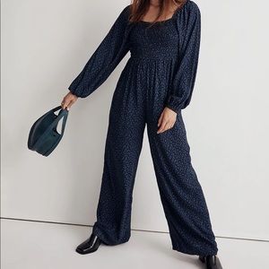NWT Madewell Lucie-Tie Jumpsuit